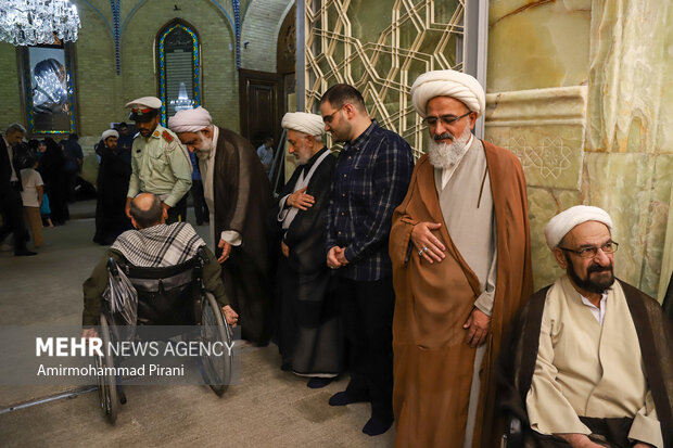 سالگرد آیت الله بهجت در مسجد اعظم قم