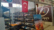 Tahran Kitap Fuarı'ndaki Türkiye standından görüntüler