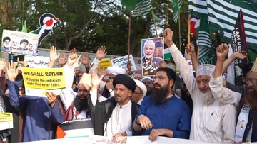 پاکستان، یوم نکبہ کی مناسبت سے فلسطینیوں کی حمایت میں غاصب اسرائیل کے خلاف ریلی