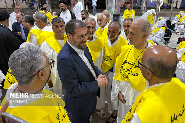 بازدید میدانی سرپرست حجاج ایرانی از روند اعزام زائران به مکه