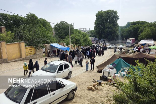 همایش پیاده روی خانوادگی روستای ارکان بجنورد