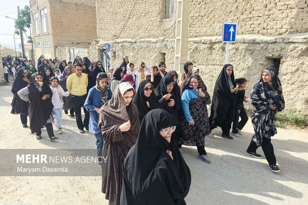 همایش پیاده روی خانوادگی روستای ارکان بجنورد