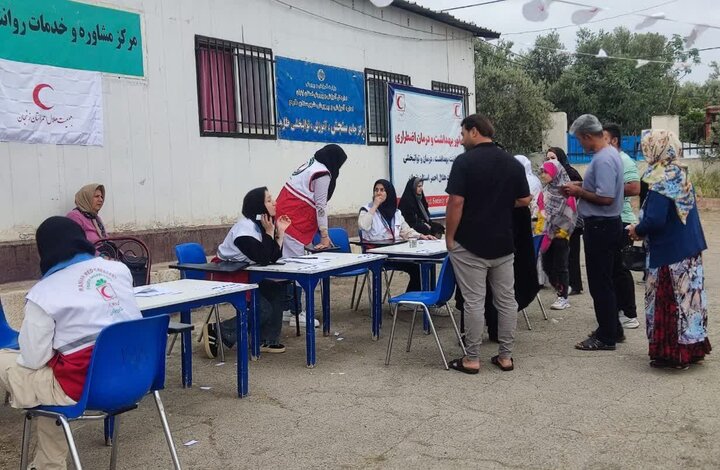 بهرهمندی ۵۸۰ نفر از مردم شهر آببر از خدمات سلامت محور هلال احمر بهرهمندی ۵۸۰ نفر از مردم شهر آببر از خدمات سلامت محور هلال احمر