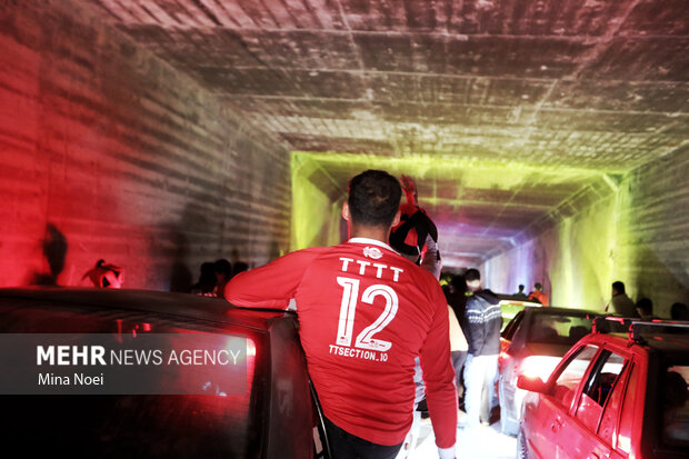 شادی خیابانی هواداران تراکتور