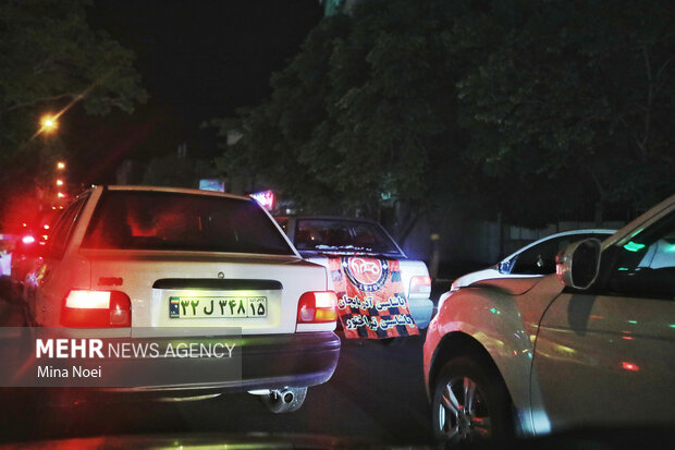 شادی خیابانی هواداران تراکتور