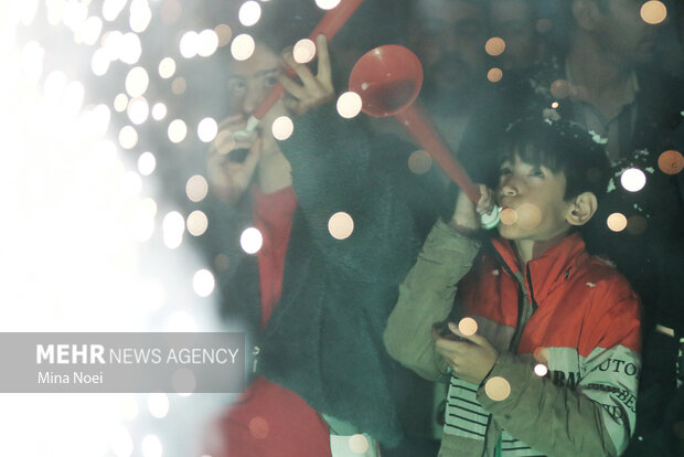 شادی خیابانی هواداران تراکتور