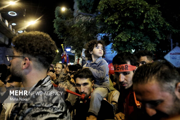 شادی خیابانی هواداران تراکتور