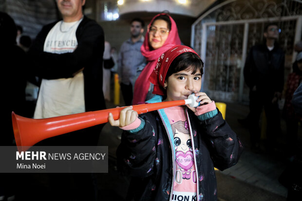 شادی خیابانی هواداران تراکتور