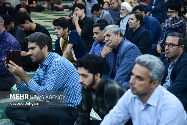 بزرگداشت شهدای خدمت در مشهد