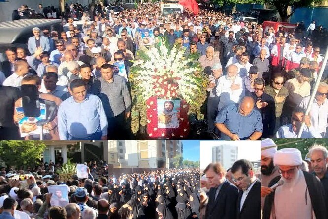 بوی ایثار و شهادت در بوشهر پیچید؛ خاکسپاری شهید جوهرزاده پس از ۳۹ سال