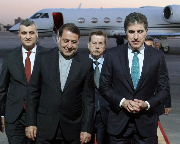 نێچیرڤان بارزانی گەیشتە تاران
