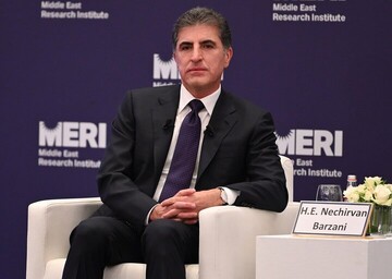 بارزاني: إيران كانت أول دولة تقدم المساعدة في مكافحة داعش
