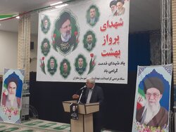 بزرگداشت شهدای خدمت در دهلران