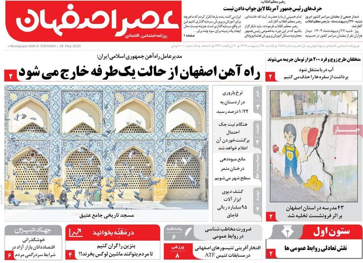 روزنامه‌های اصفهان