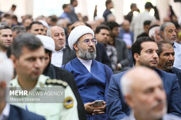 مراسم سالگرد شهادت آیت الله رئیسی در مصلای امام خمینی (ره)بجنورد