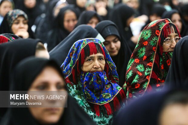 مراسم سالگرد شهادت آیت الله رئیسی در مصلای امام خمینی (ره)بجنورد