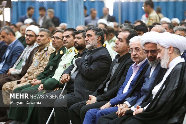 مراسم سالگرد شهادت آیت الله رئیسی در مصلای امام خمینی (ره)بجنورد