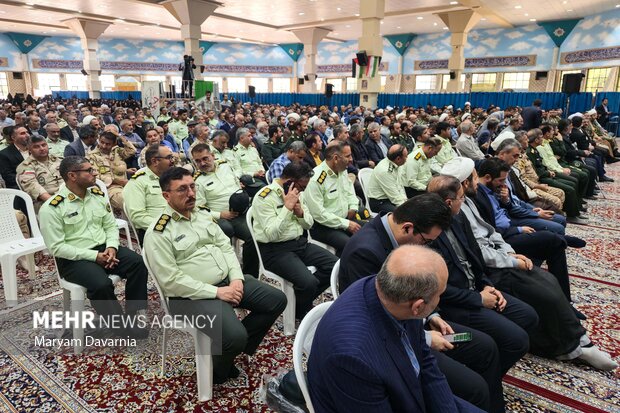 مراسم سالگرد شهادت آیت الله رئیسی در مصلای امام خمینی (ره)بجنورد