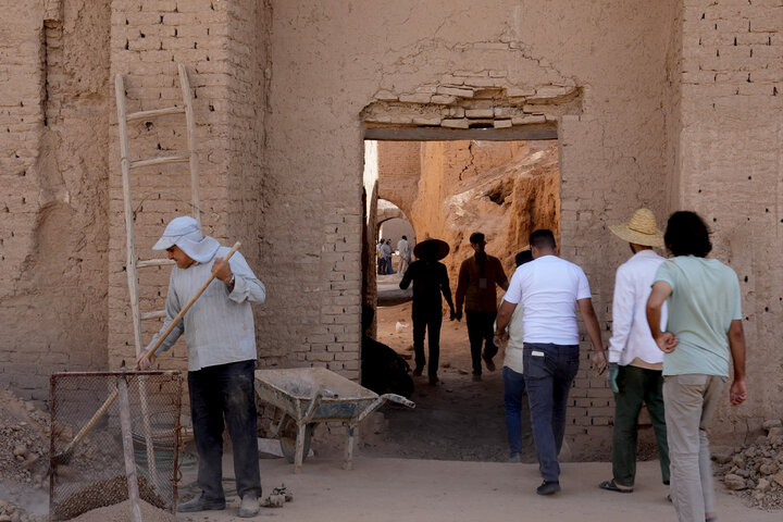 برگزاری کارگاه حفاظت اضطراری قلعه تاریخی عزآباد