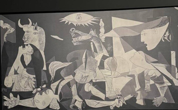 Picasso's anti-war masterpiece symbol in Pro-Gaza rallies