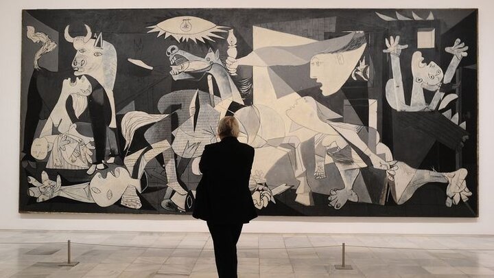 Picasso's anti-war masterpiece symbol in Pro-Gaza rallies
