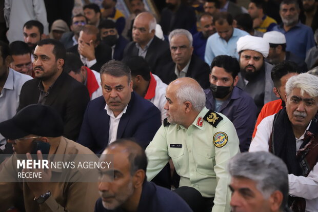 گرامیداشت اولین سالگرد شهدای خدمت در زاهدان