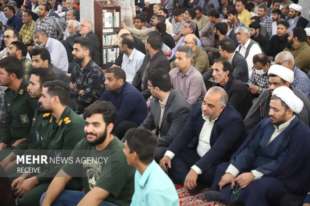 گرامیداشت اولین سالگرد شهدای خدمت در زاهدان
