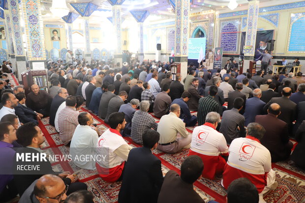 گرامیداشت اولین سالگرد شهدای خدمت در زاهدان