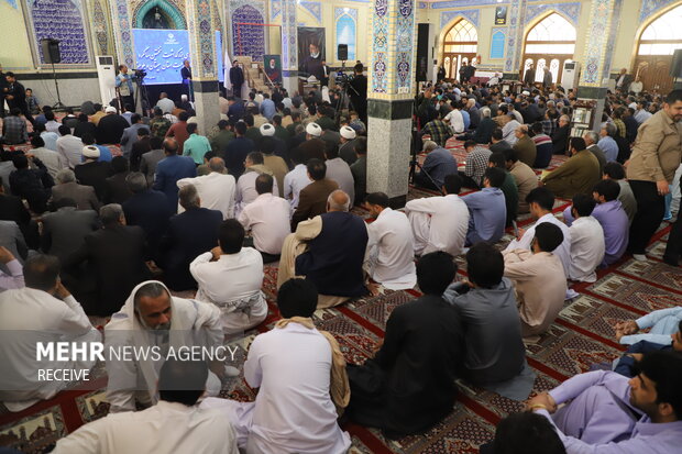 گرامیداشت اولین سالگرد شهدای خدمت در زاهدان