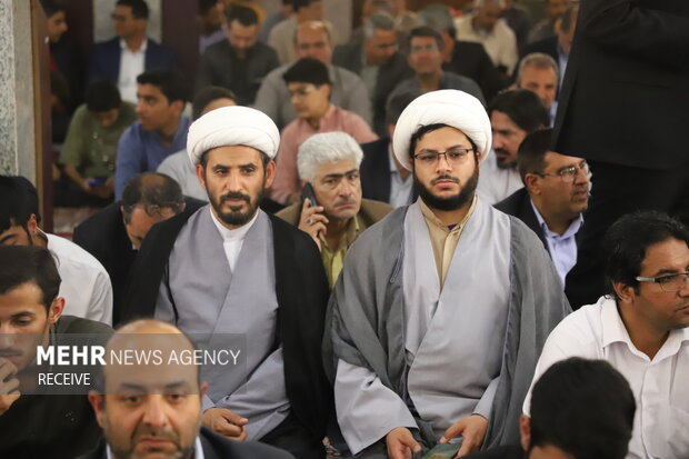 گرامیداشت اولین سالگرد شهدای خدمت در زاهدان