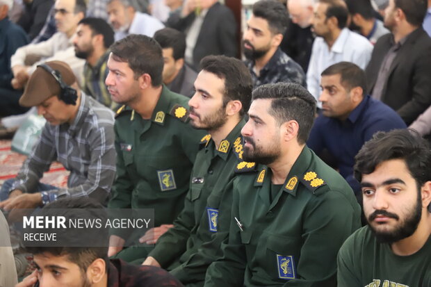 گرامیداشت اولین سالگرد شهدای خدمت در زاهدان