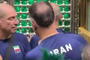 حضور سرمربی ایتالیایی تیم ملی والیبال در حرم امام رضا(ع)