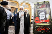 مراسم سالگرد شهادت آیت الله رئیسی و شهدای خدمت در قم