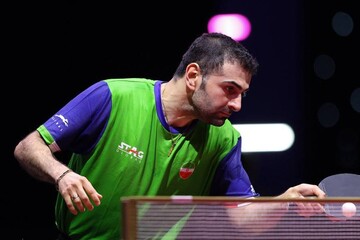 نوشاد عالمیان در رنکینگ جهانی تنیس روی میز دوباره سه رقمی شد