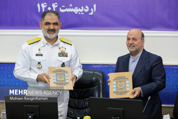 آیین امضای تفاهم‌نامه تأسیس «اندیشگاه حکمرانی توسعه دریامحور»