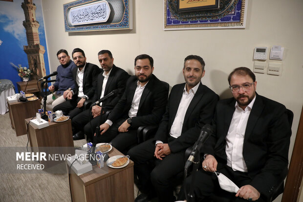 دیدار کاروان قرآنی نور با سرپرست حجاج ایرانی در مدینه منوره