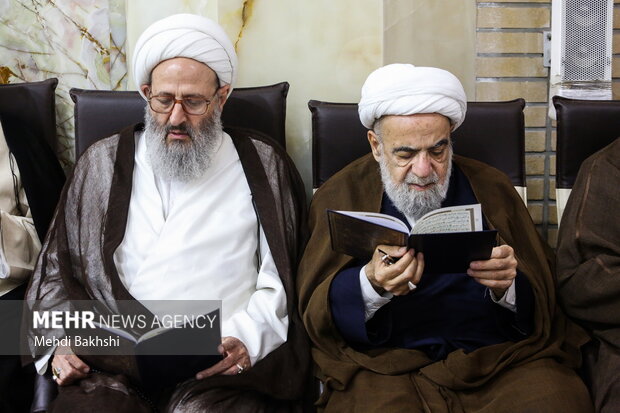 مراسم سالگرد شهادت آیت الله رئیسی و شهدای خدمت در قم