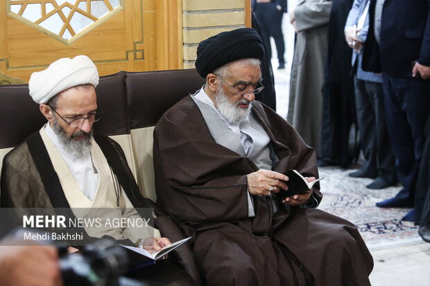 مراسم سالگرد شهادت آیت الله رئیسی و شهدای خدمت در قم