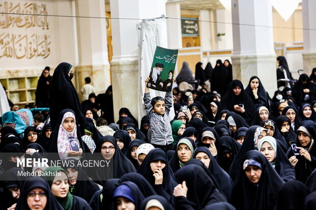 مراسم سالگرد شهادت آیت الله رئیسی و شهدای خدمت در قم