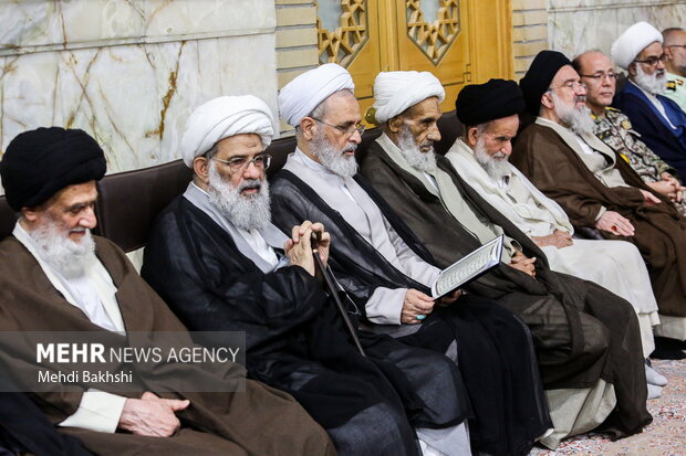 مراسم سالگرد شهادت آیت الله رئیسی و شهدای خدمت در قم