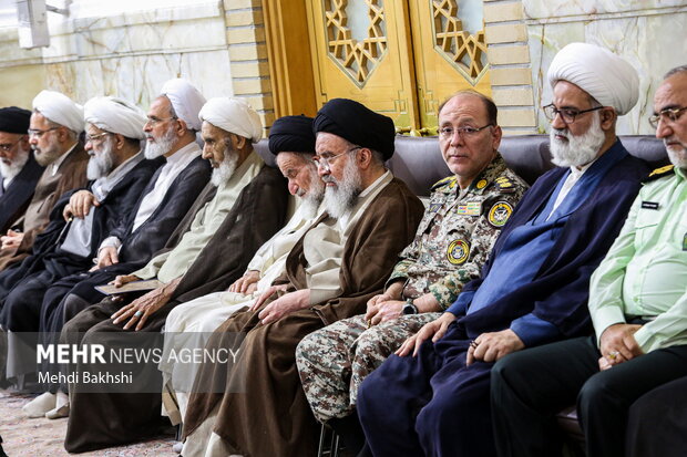 مراسم سالگرد شهادت آیت الله رئیسی و شهدای خدمت در قم