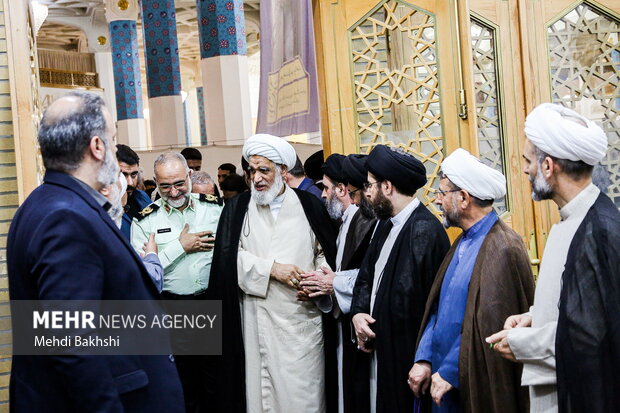 مراسم سالگرد شهادت آیت الله رئیسی و شهدای خدمت در قم