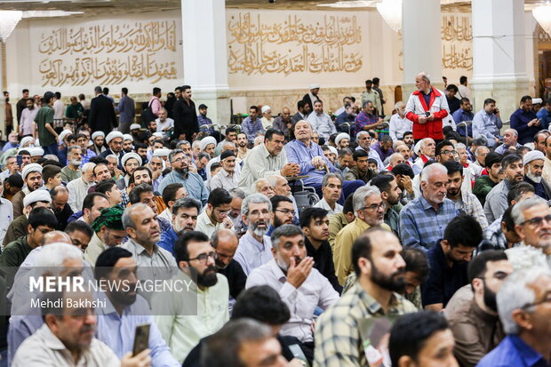 مراسم سالگرد شهادت آیت الله رئیسی و شهدای خدمت در قم