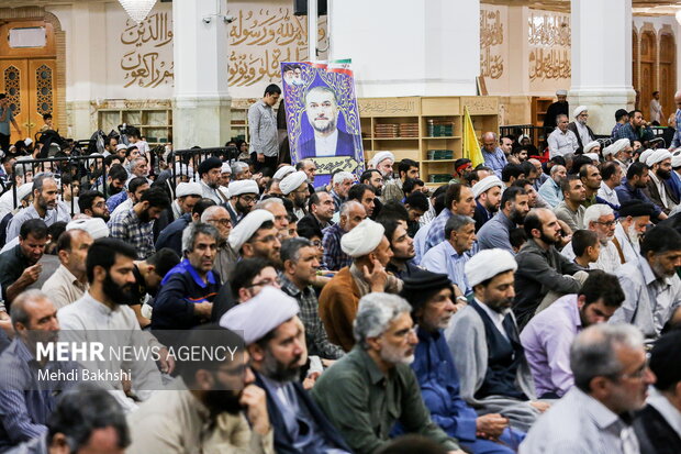 مراسم سالگرد شهادت آیت الله رئیسی و شهدای خدمت در قم