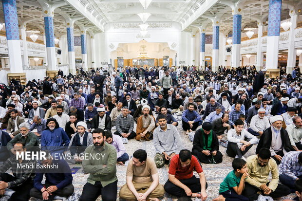 مراسم سالگرد شهادت آیت الله رئیسی و شهدای خدمت در قم