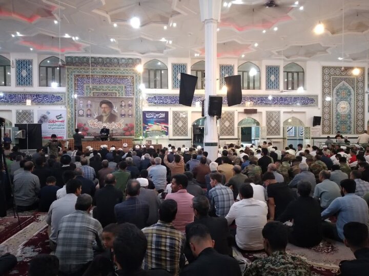مراسم نخستین سالگرد عروج شهدای خدمت در تربت جام 
