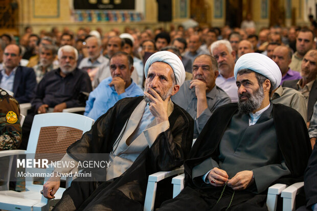 مراسم بزرگداشت شهدای خدمت در قزوین