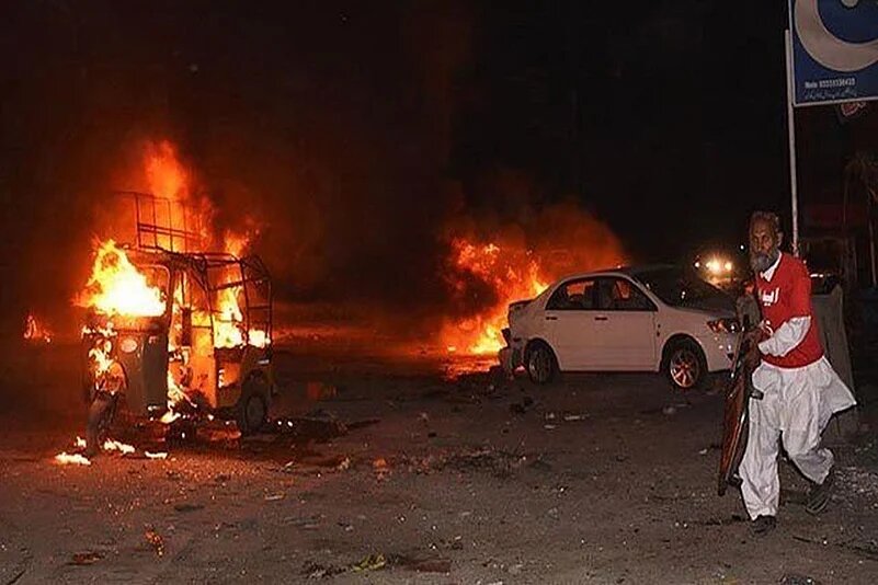 انفجار،مرزي،نزديكي،پاكستان،گسترده
