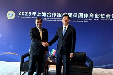 China's sports minister Zhidan meets Donyamali