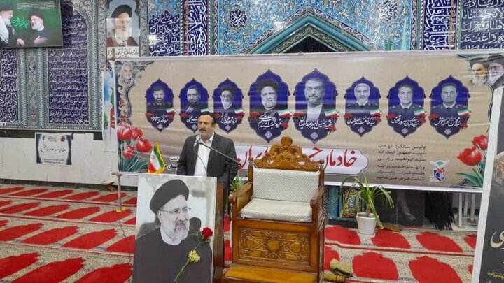 مراسم گرامیداشت شهدای خدمت در دیلم برگزار شد